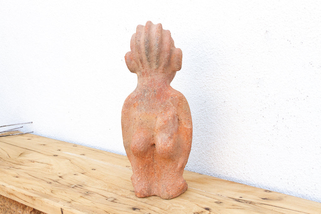 Antique Terracotta Nok Female Fertility Figure