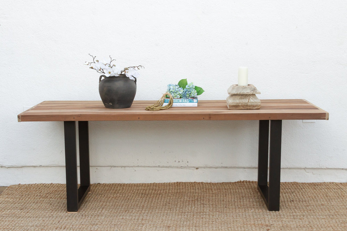Rustic Modern Reclaimed Wood Dining Table
