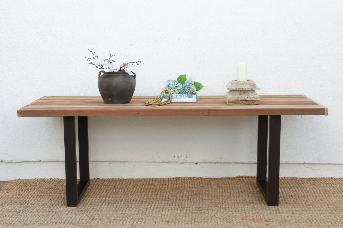 Rustic Modern Reclaimed Wood Dining Table