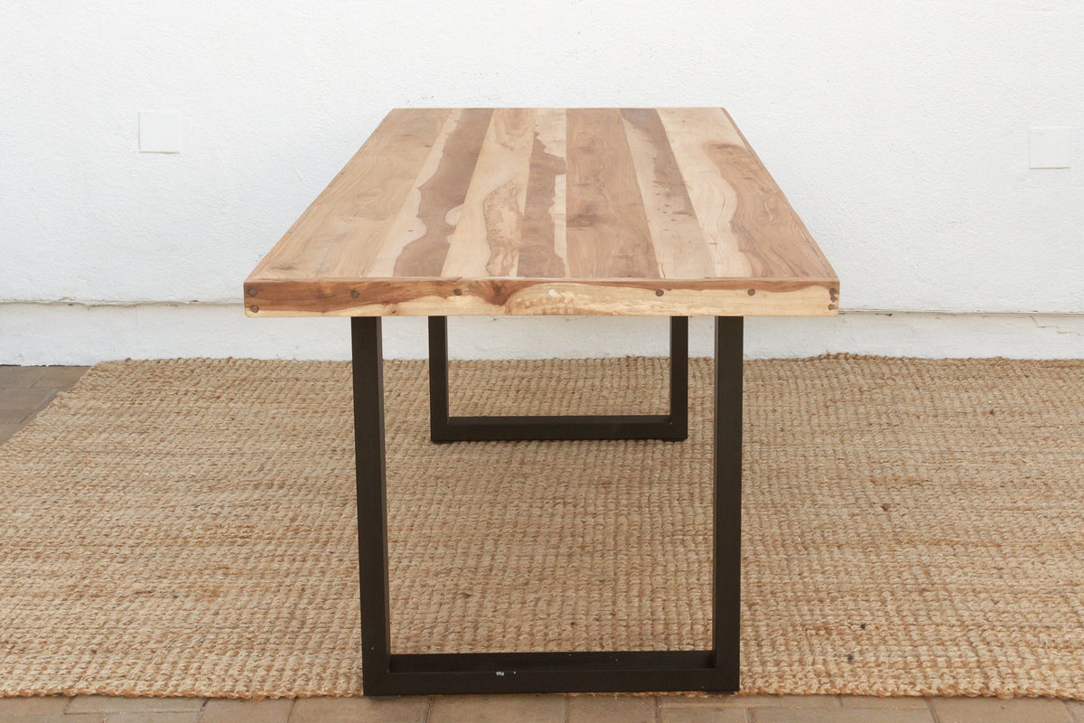 Rustic Modern Reclaimed Wood Dining Table
