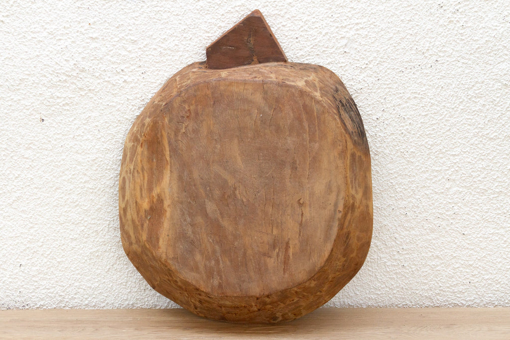 Primitive Carved Wood Swat Valley Bowl
