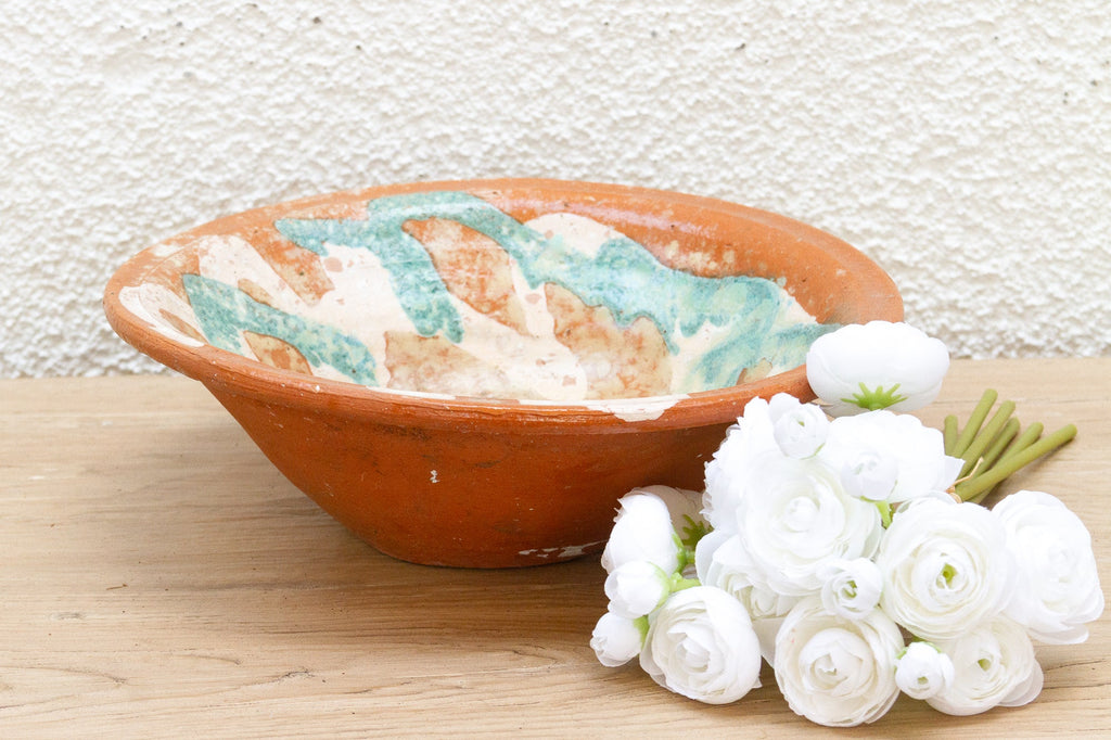 Vintage Hungarian Folk Art Bowl