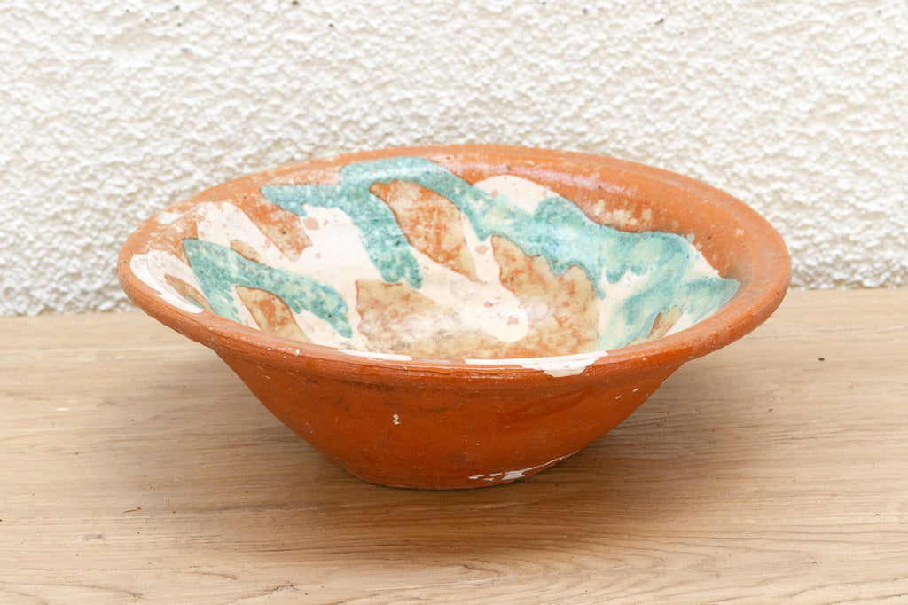 Vintage Hungarian Folk Art Bowl