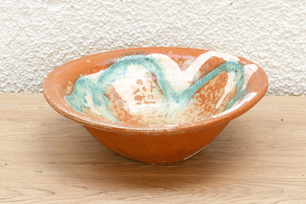 Vintage Hungarian Folk Art Bowl
