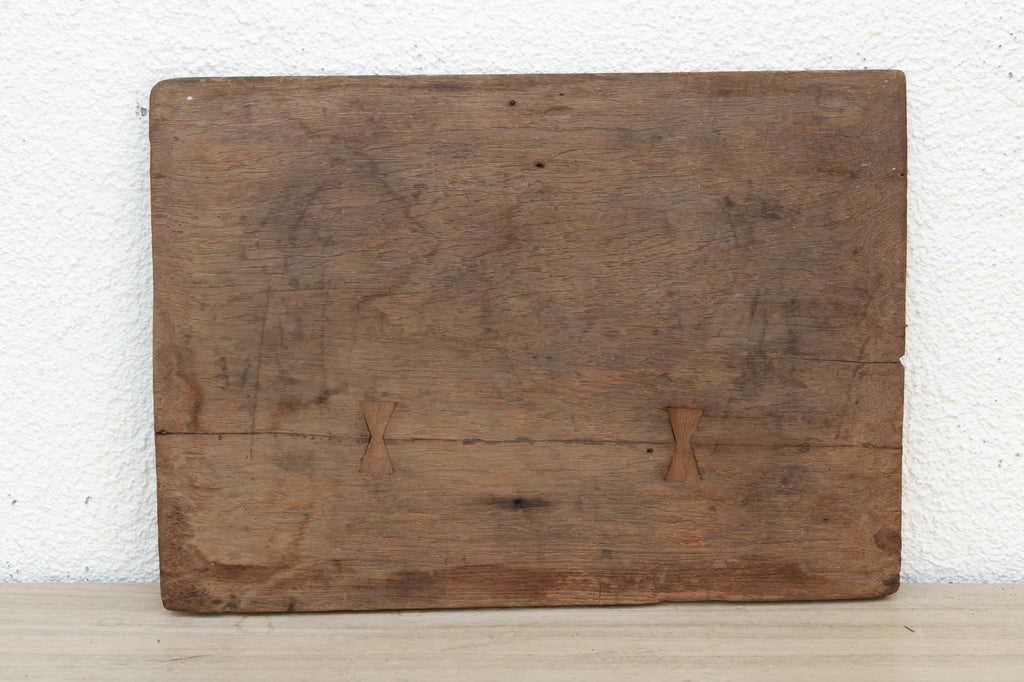 Antique Thai Elephant Carved Panel
