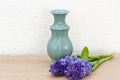 Celestial Blue Chinese Celadon Vase