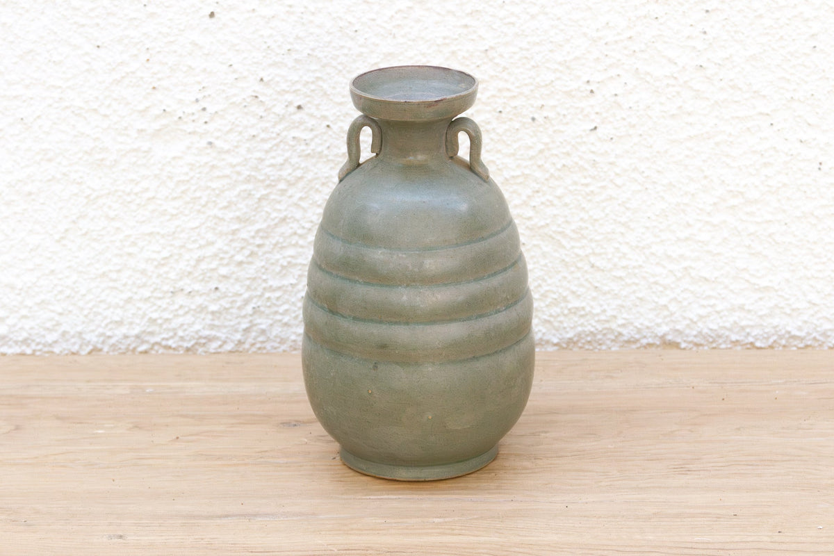 Antique Stoneware Beehive Jar