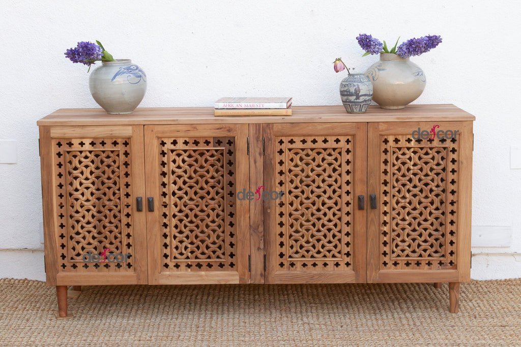 72" Long Haveli Jali Sideboard