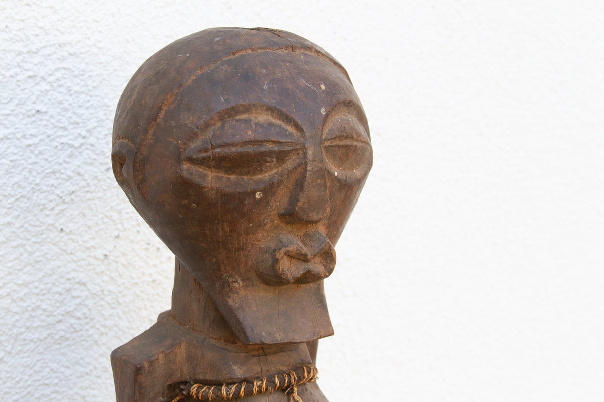 Antique Songye Carved Guardian Figure