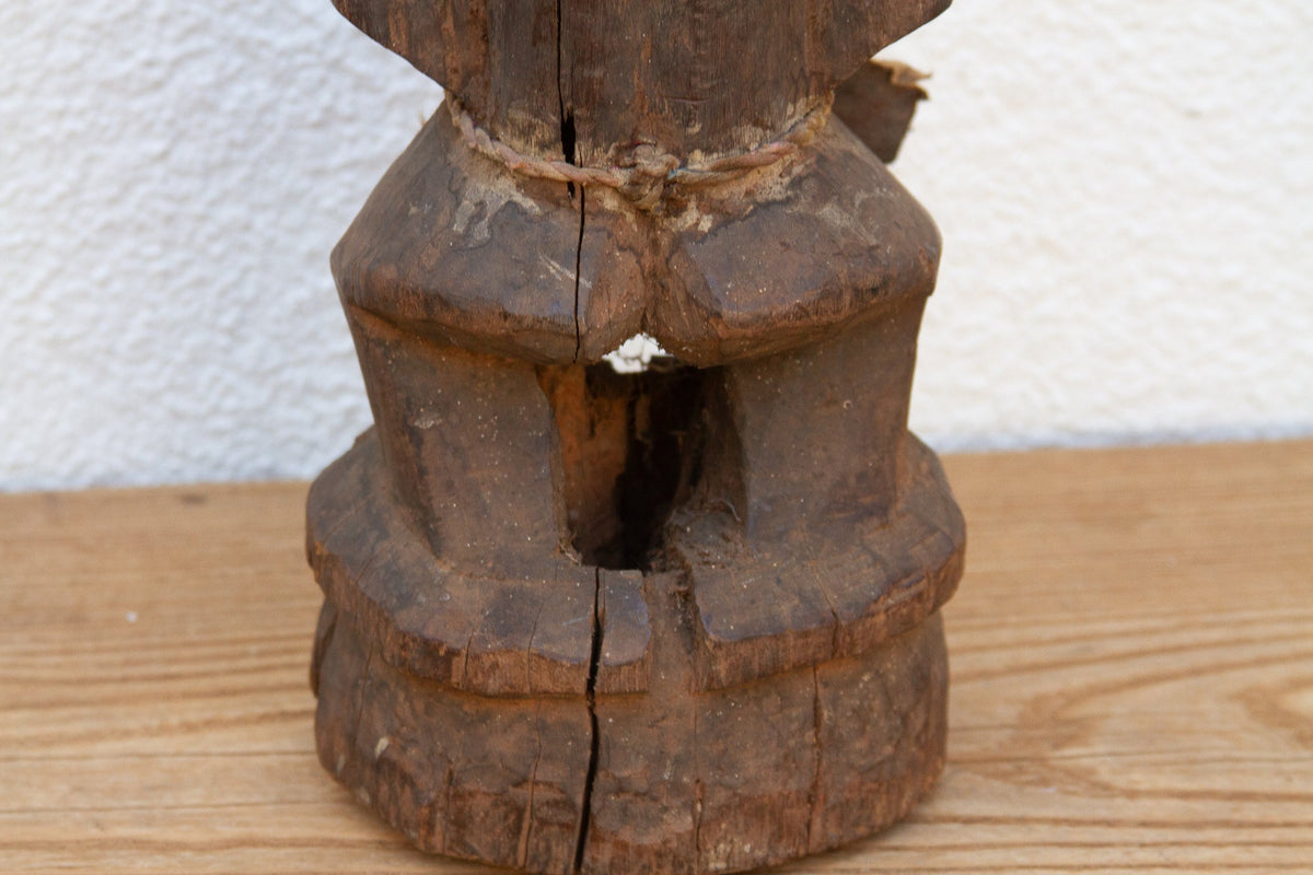 Antique Songye Carved Guardian Figure