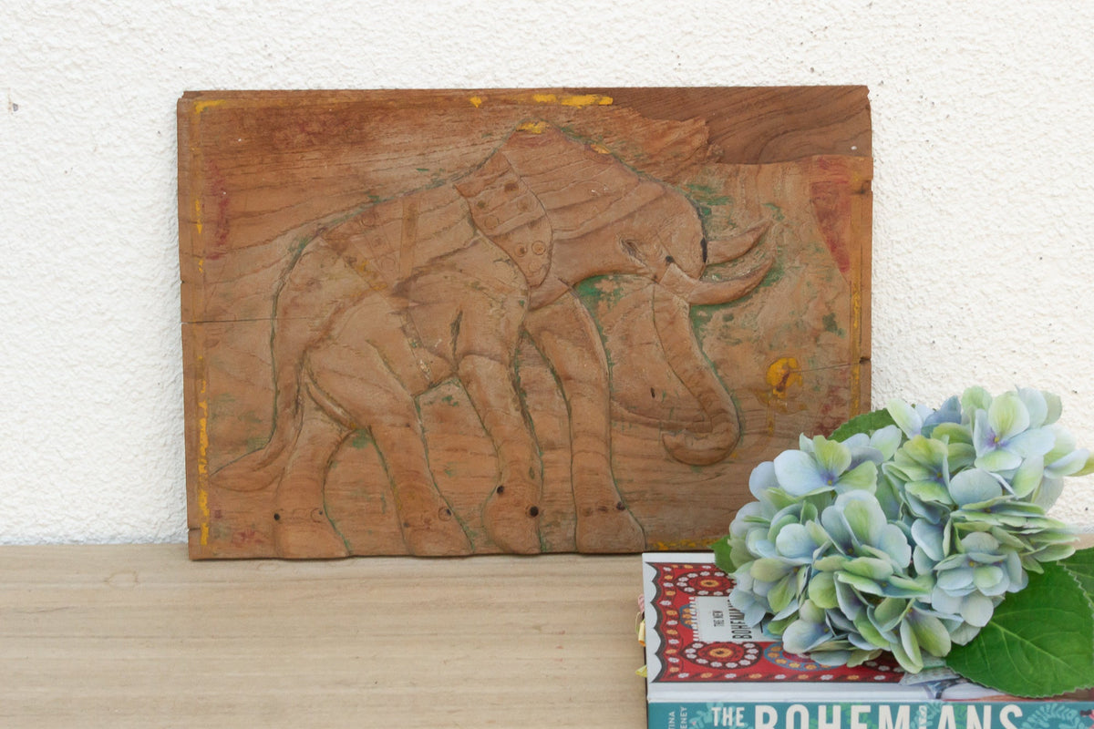 Architectural Fragment Panel w/Thai Carving