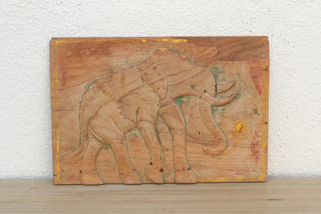 Architectural Fragment Panel w/Thai Carving