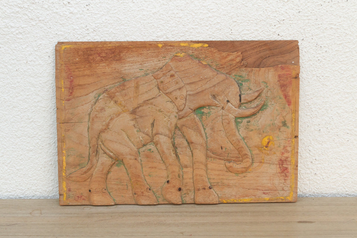 Architectural Fragment Panel w/Thai Carving