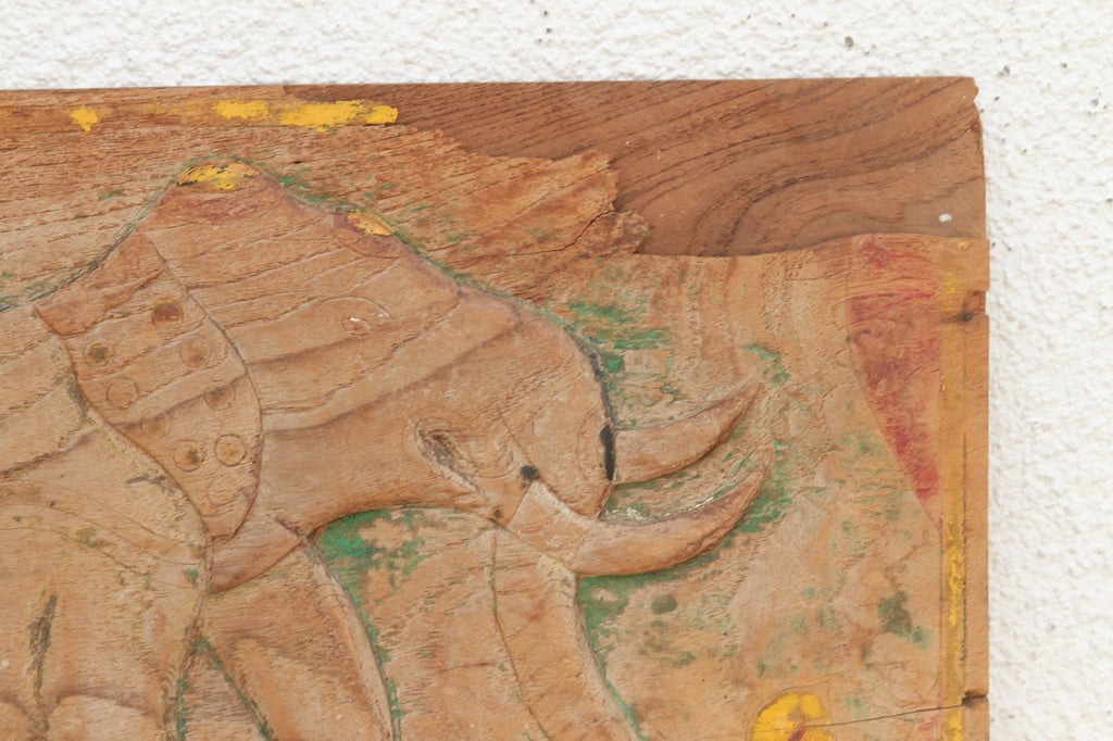 Architectural Fragment Panel w/Thai Carving