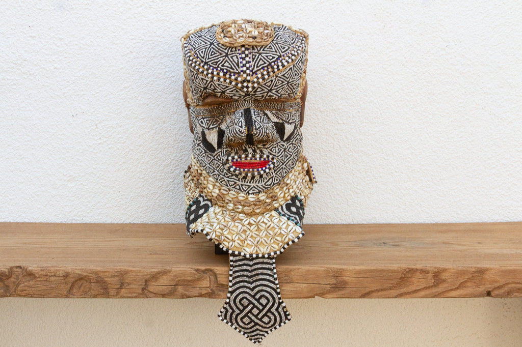 Large Kuba Bwoom Helmet Mask