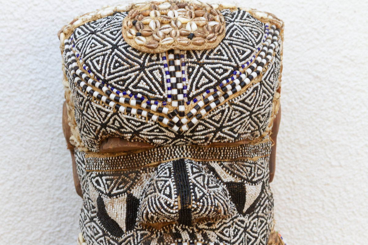 Large Kuba Bwoom Helmet Mask