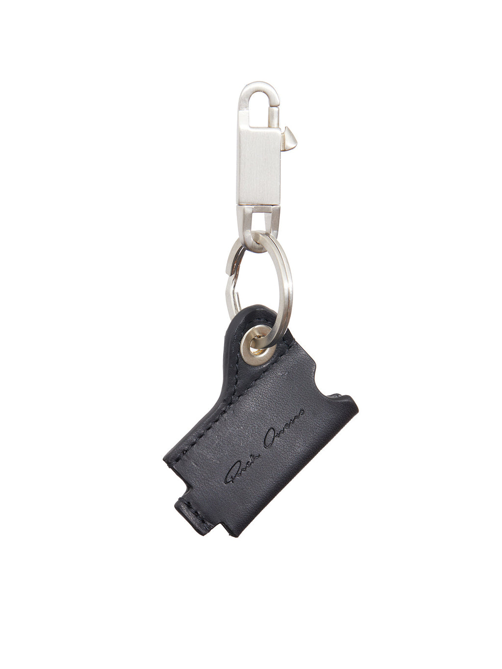 RICK OWENS Mini Leather Lighter Case