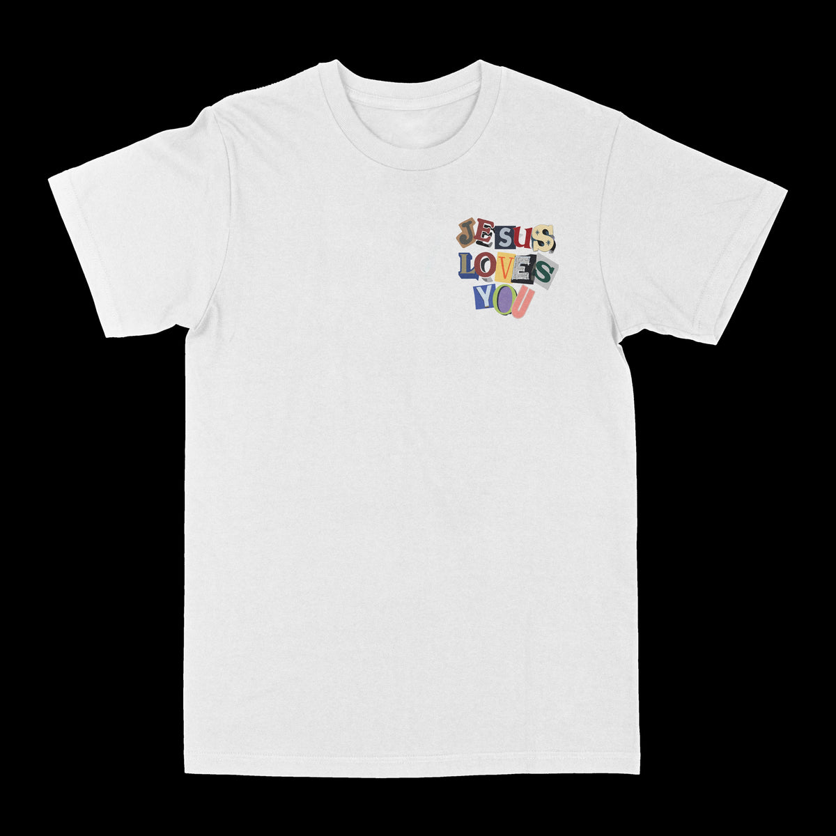 Jesus Loves You Scrapbook Graphic Tee