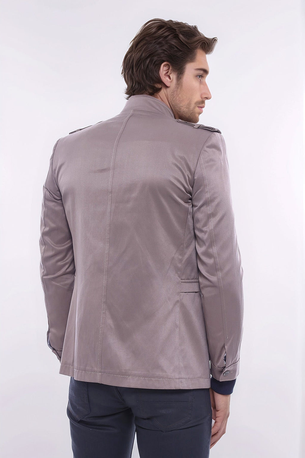 Men's Beige Trench Coat | Wessi