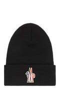 MONCLER Men's Wool Beanie Hat