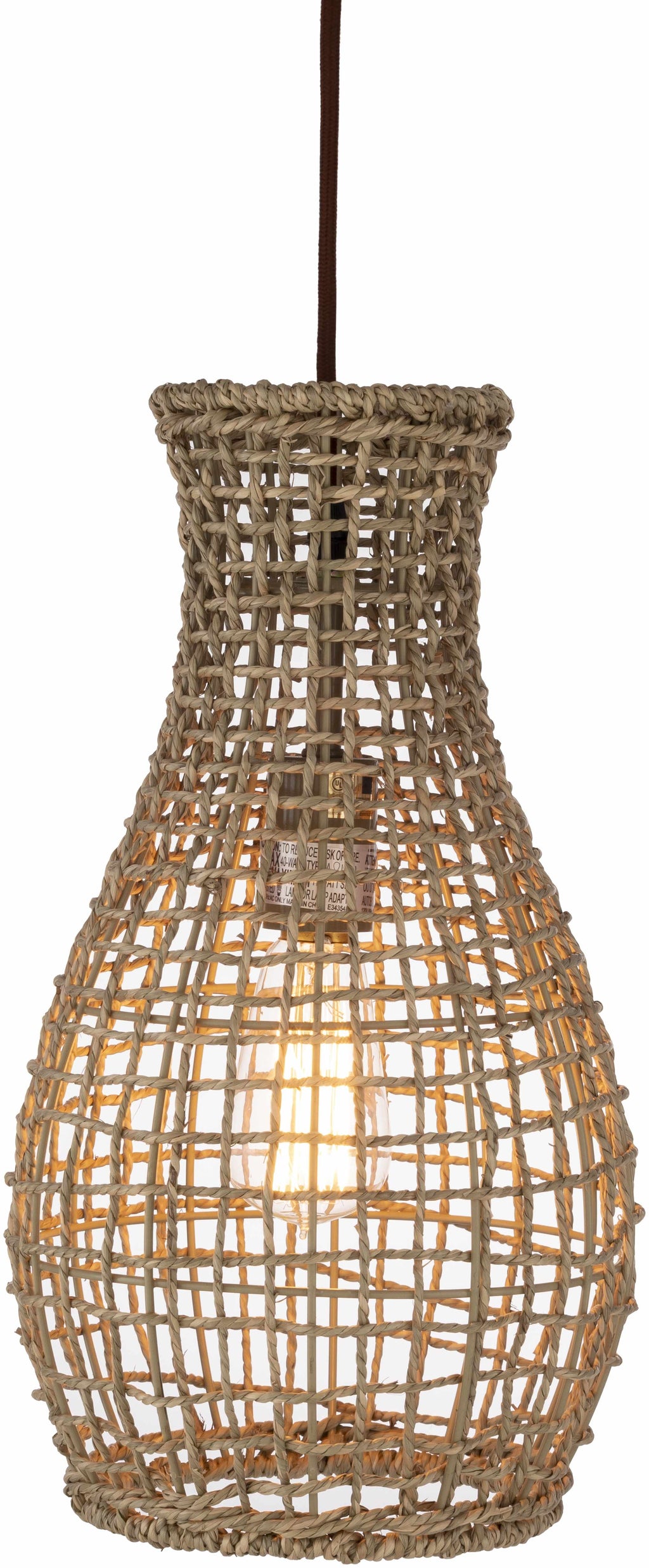 Kealakekua Black Metal Ceiling Lighting - Clearance