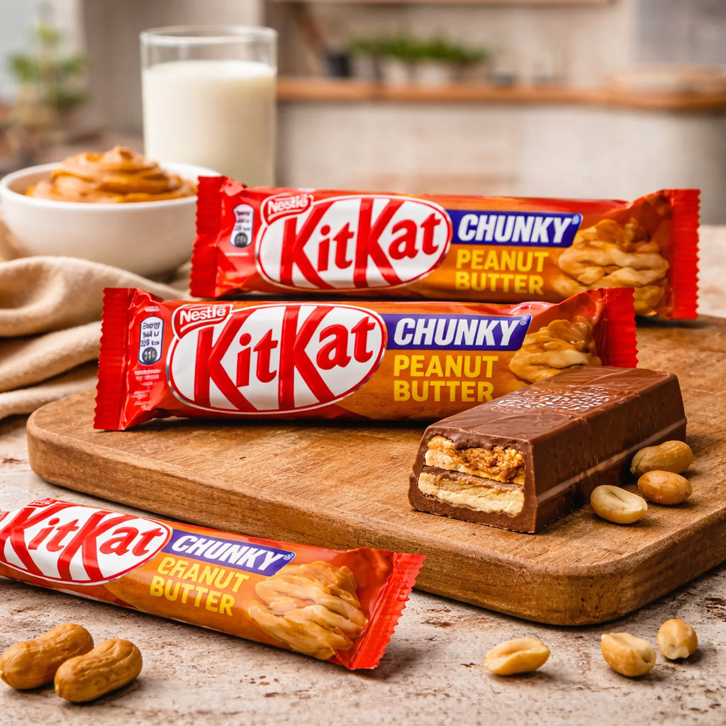 Kit Kat Chunky Peanut Butter Box of 24 (42g) (Hungary)