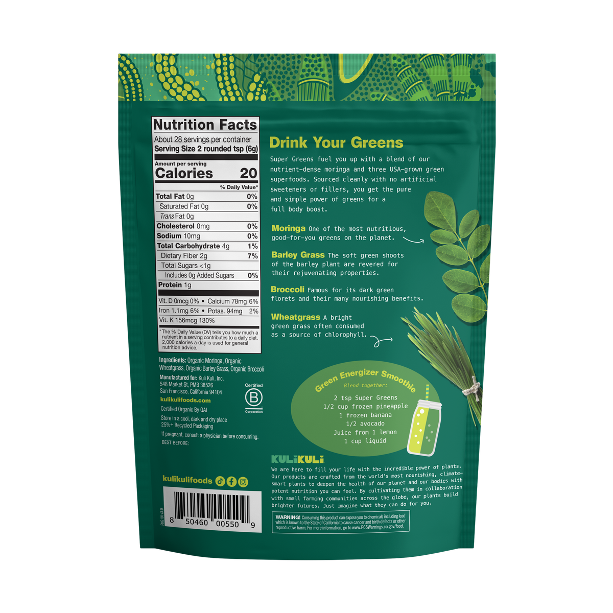 Super Greens Superfood Blend