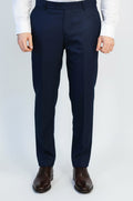 Deep Navy Slim Fit Dress Pants – Wessi