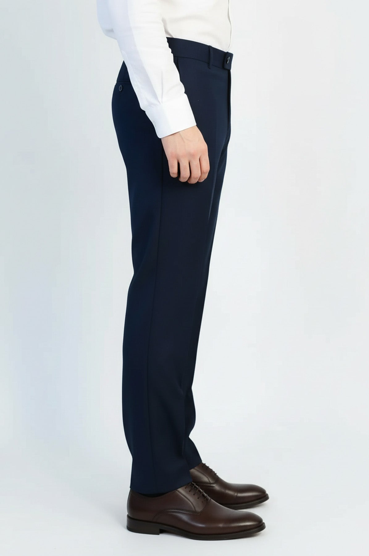 Deep Navy Slim Fit Dress Pants – Wessi