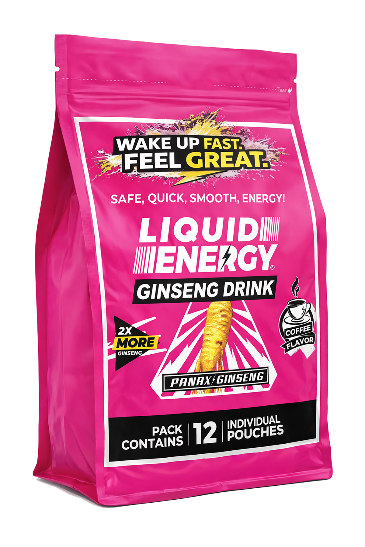 Liquid Energy Ginseng Drink Original Coffee