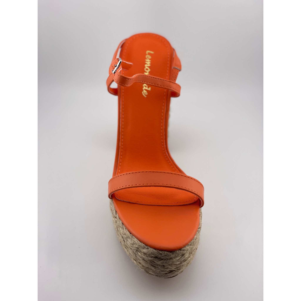LEMONADE SANGRITA ORANGE JA4820 CHUNKY HEEL SANDALS