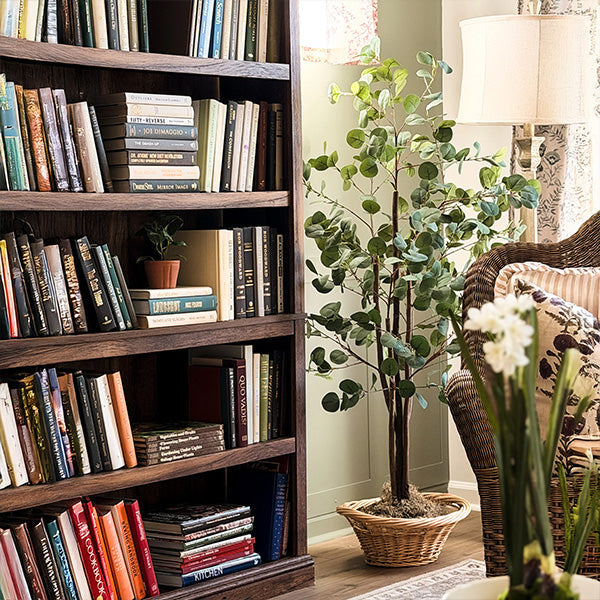 Tall Lifelike Potted Tree