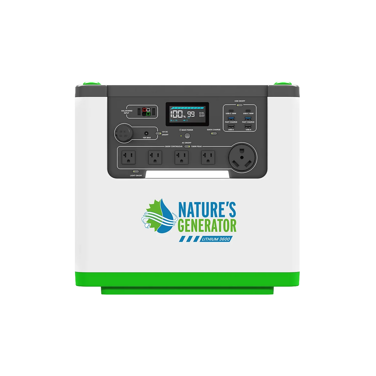Nature's Generator L3600 Expandable Power Station