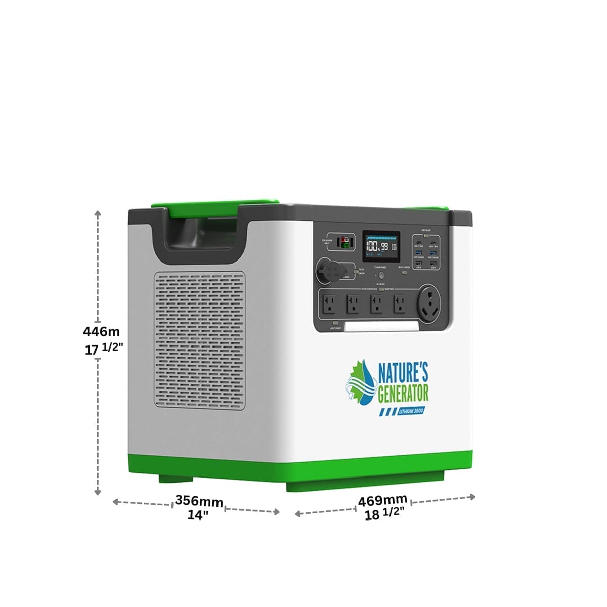 Nature's Generator L3600 Expandable Power Station