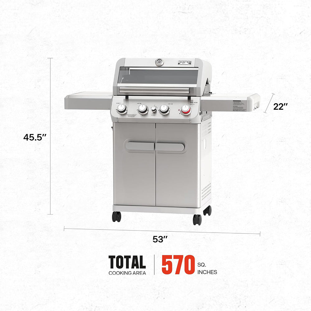 Mesa 410MBZ | Stainless Propane Gas Grill