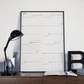 Monday Monochrome Large Wall Calendar (27x39)