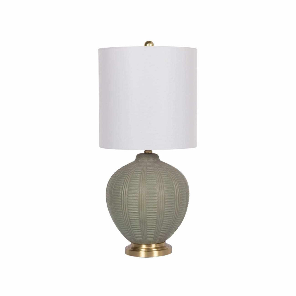 McMurray Green Textured Table Lamp - Clearance