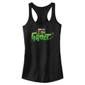 Junior's Marvel Groot Main Logo Tank Top