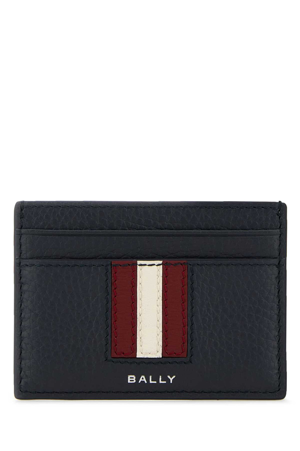 BALLY Mini Leather Card Holder for Men