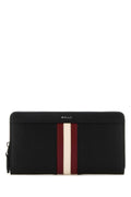 BALLY Mini Zip Around Leather Wallet for Men