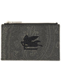 ETRO Mini Cotton-Polyester Wallet for Men - FW25 Collection