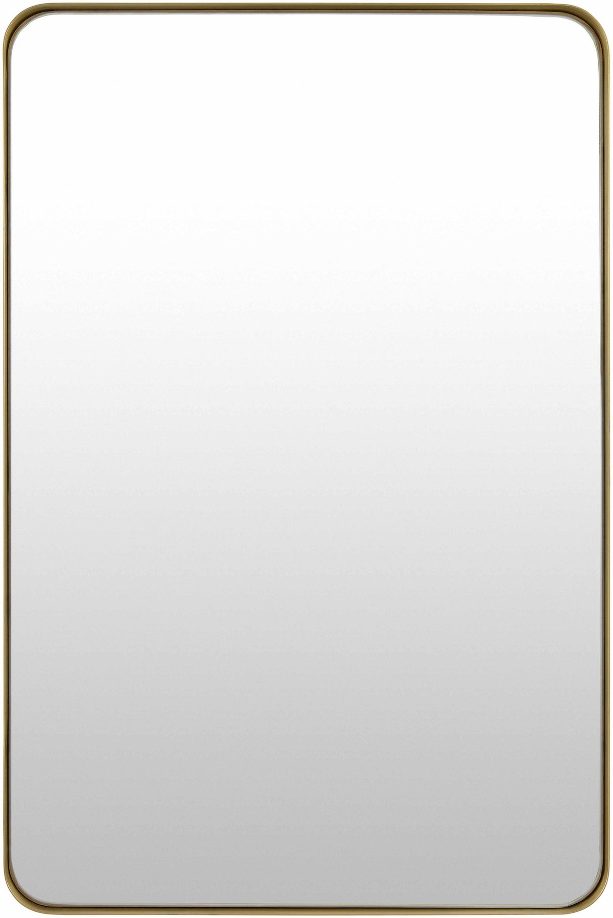 Tubii Gold Mirror with Iron Base