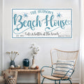 Personalized Beach House Sign II