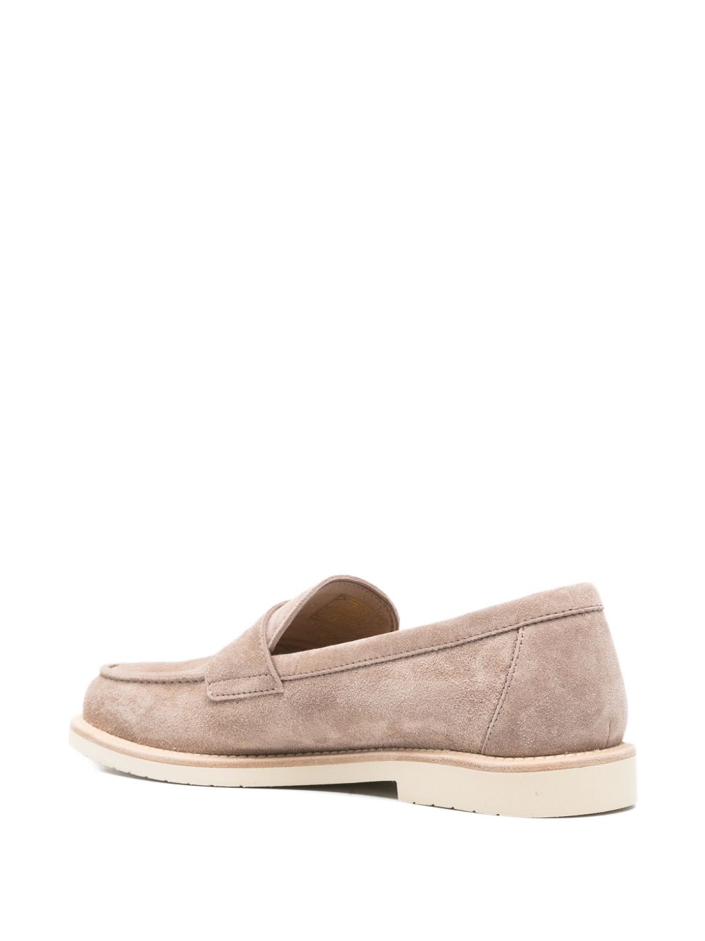 BRUNELLO CUCINELLI Men's Classic Leather Loafers