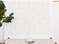 Magnolia Bloom Handmade Cotton Bedspread