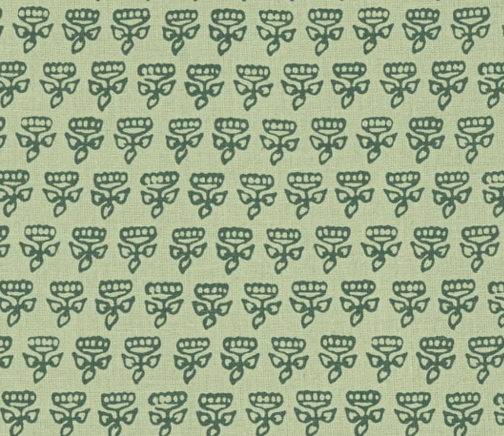 Mimi Pillow Cover in Green, Thibaut Pillows