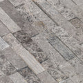 Ventana Gray Ledger Multi-surface 3D Panel 6"x24" Marble Wall Tile - Full Truckload