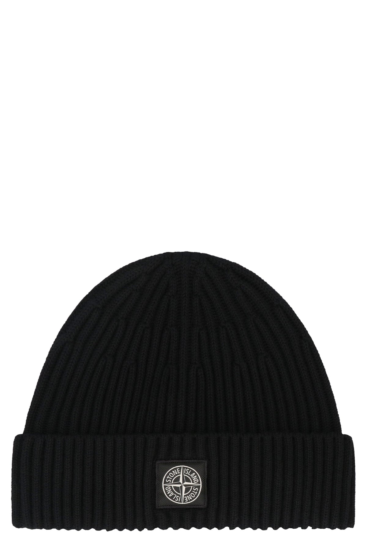 STONE ISLAND Ribbed Wool Beanie for Men