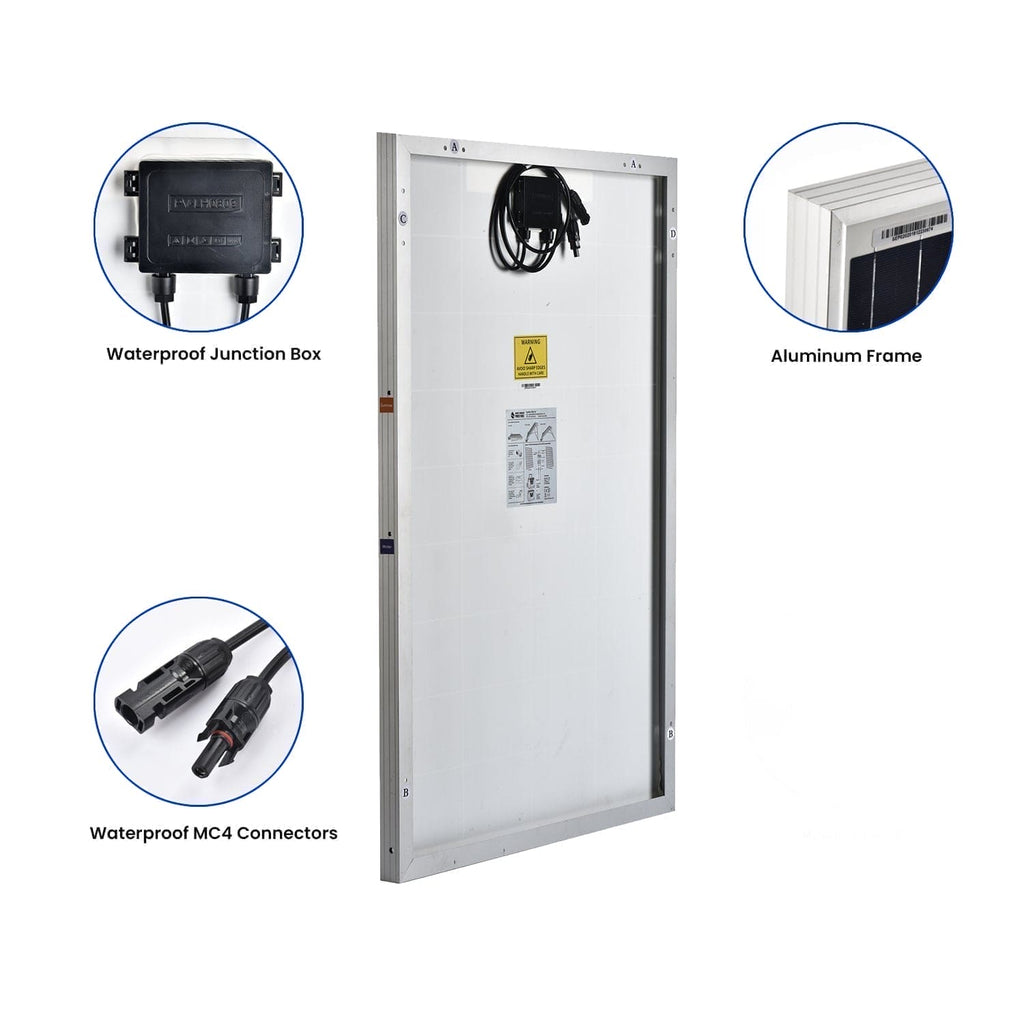Rigid 200W Solar Panels w/ cable and connector