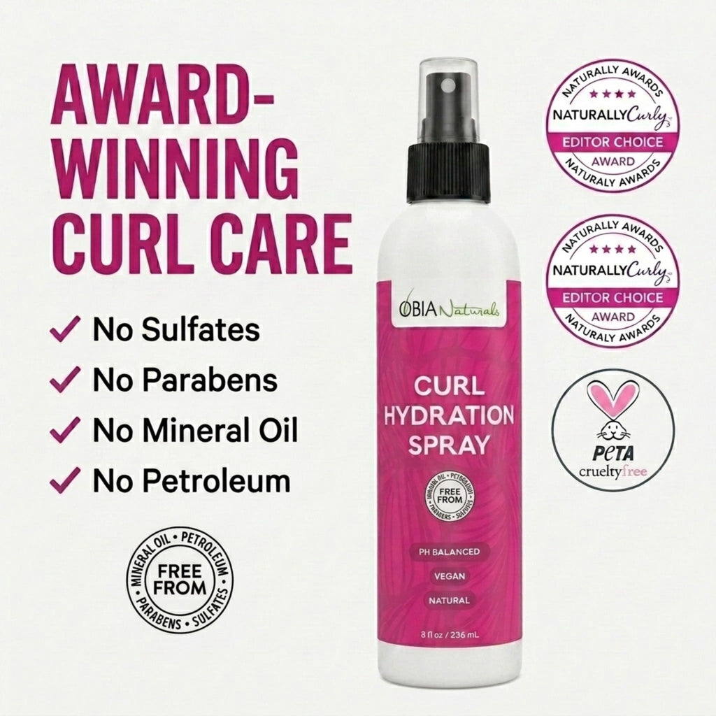 Curl Hydration Spray — Curl Refresher Spray for Curly Hair